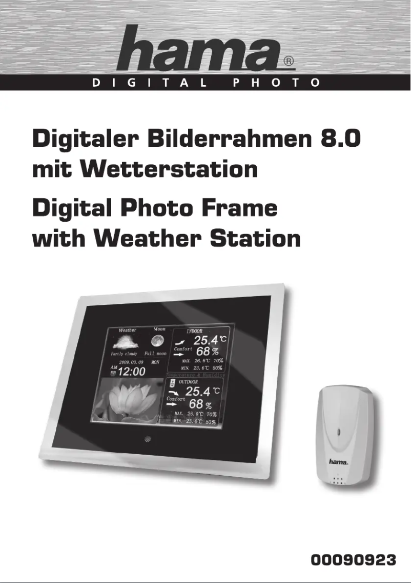 Image de la première page du manuel de l'appareil 00090923