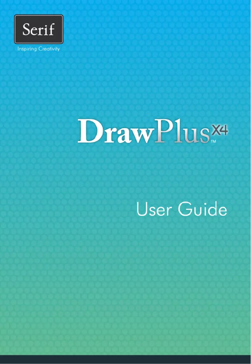 Page n°1 - Manuel utilisateur Serif DrawPlus X4