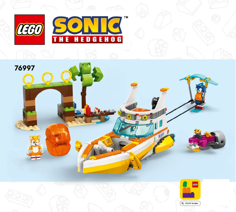 Página 1 del manual Manual de usuario Lego Sonic the Hedgehog 76997
