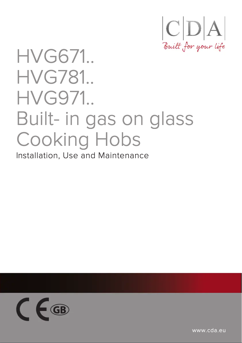 Página 1 del manual Manual de usuario CDA HVG671BL