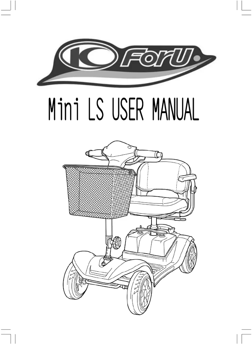 Page n°1 - Manuel utilisateur Kymco Mini LS ForU