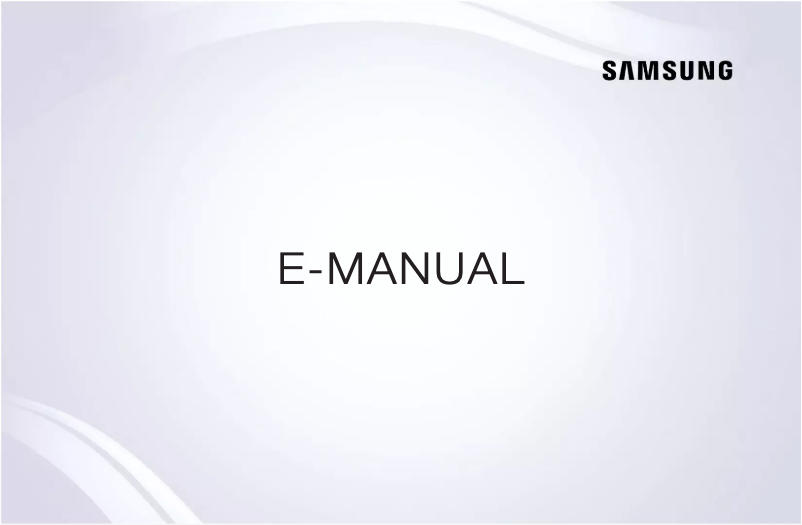 Page 1 de la notice Manuel utilisateur Samsung UA32J5100AK