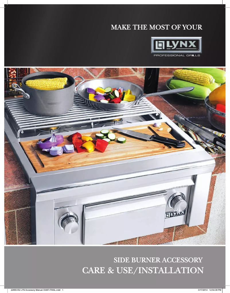 Image de la première page du manuel de l'appareil Professional LPB