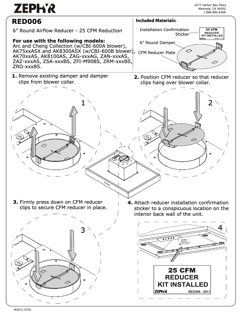 Page 1 de la notice Manuel utilisateur Zephyr Roma Groove ZRG-M90AS