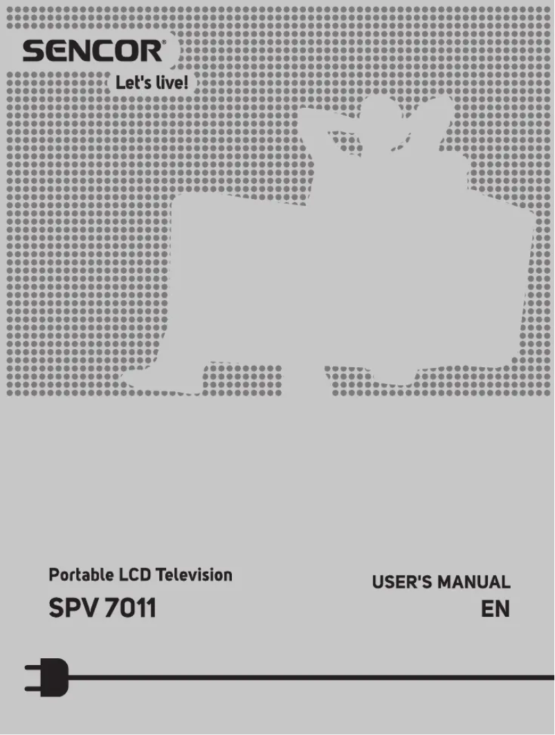Image de la première page du manuel de l'appareil SPV 7011