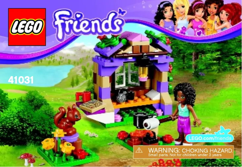 Página 1 del manual Manual de usuario Lego Friends 41031