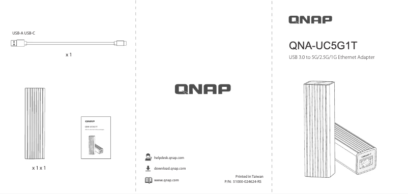 Page n°1 - Manuel utilisateur QNAP QNA-UC5G1T