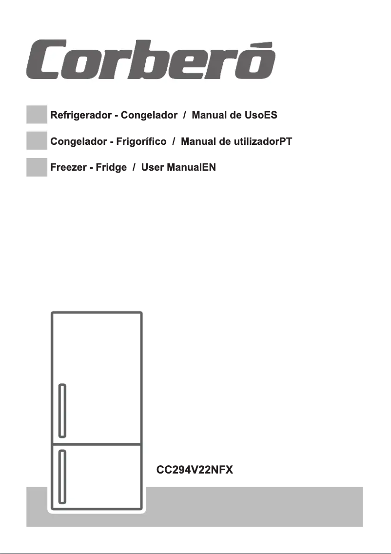 Image de la première page du manuel de l'appareil CC294V22NFX
