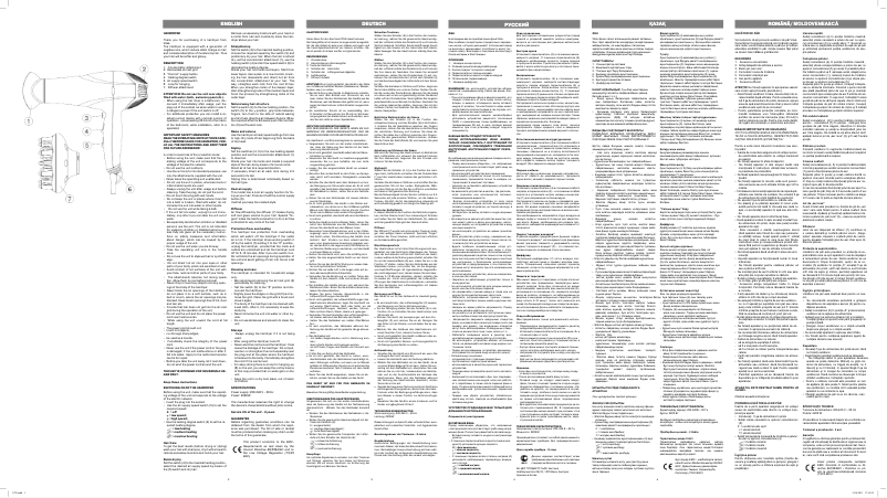 Image de la première page du manuel de l'appareil VT-2276 GR