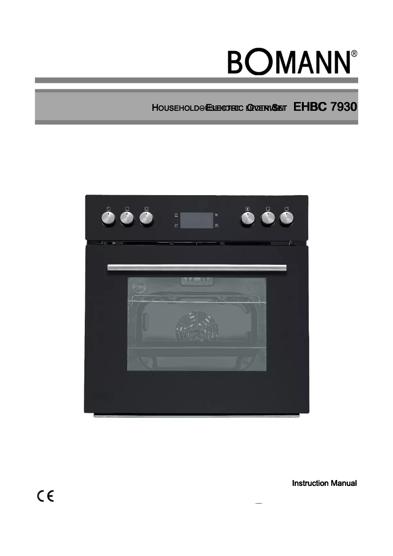 Image de la première page du manuel de l'appareil EHBC 7930