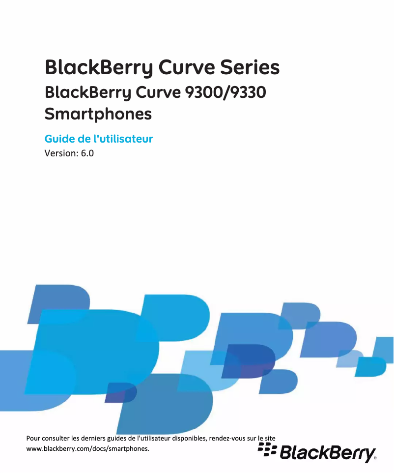 Page n°1 - Manuel utilisateur BlackBerry Curve 9330