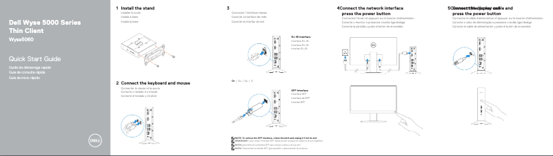 Page n°1 - Manuel utilisateur Dell Wyse 5060