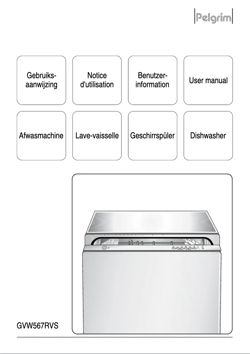 Page 1 de la notice Manuel utilisateur Pelgrim GVW567RVS