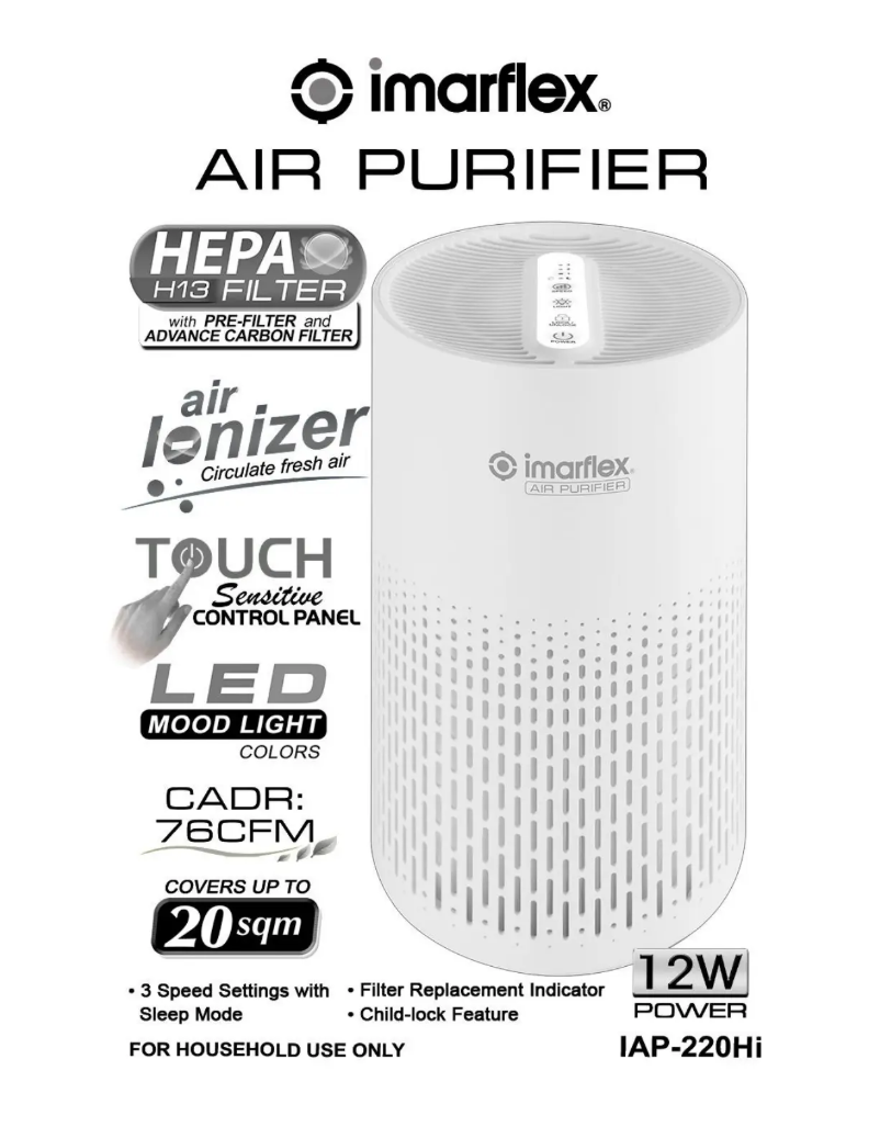 Imagen de la primera página del manual del dispositivo IAP-220Hi