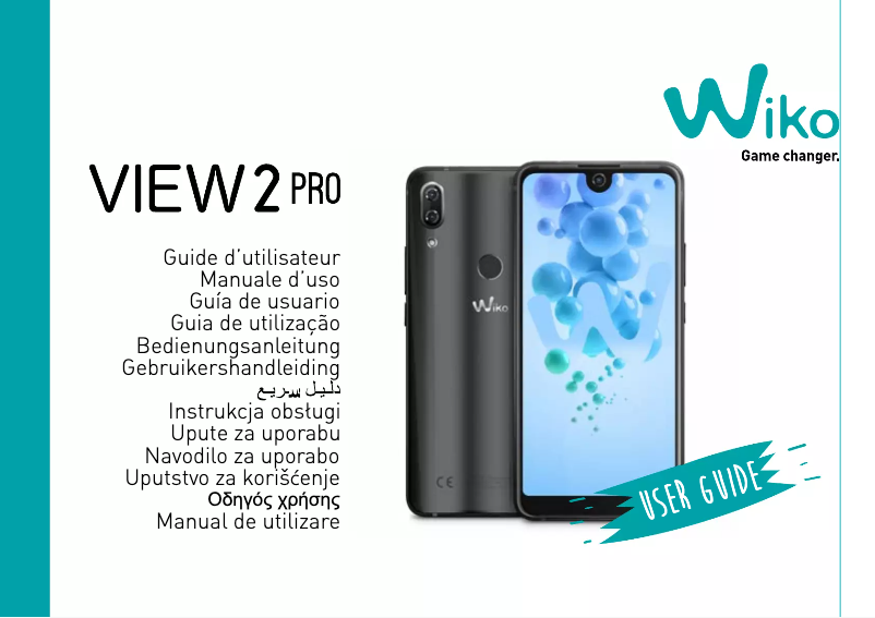 Page n°1 - Manuel utilisateur Wiko View 3 Pro