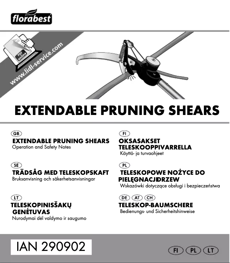 Página 1 del manual Manual de usuario Florabest HG00358