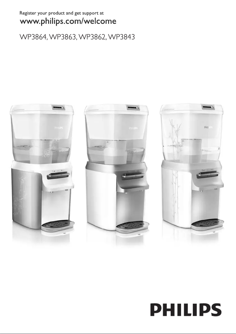 Page 1 of the manual User Manual Philips PureGuard WP3862