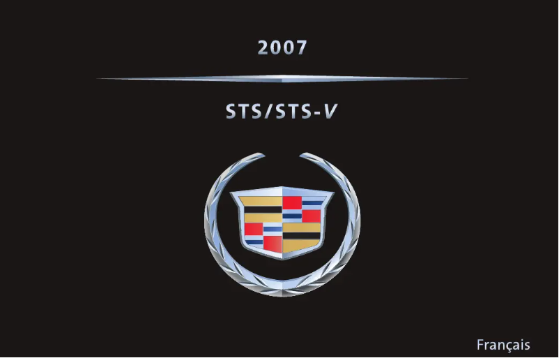 Image de la première page du manuel de l'appareil STS (2007)