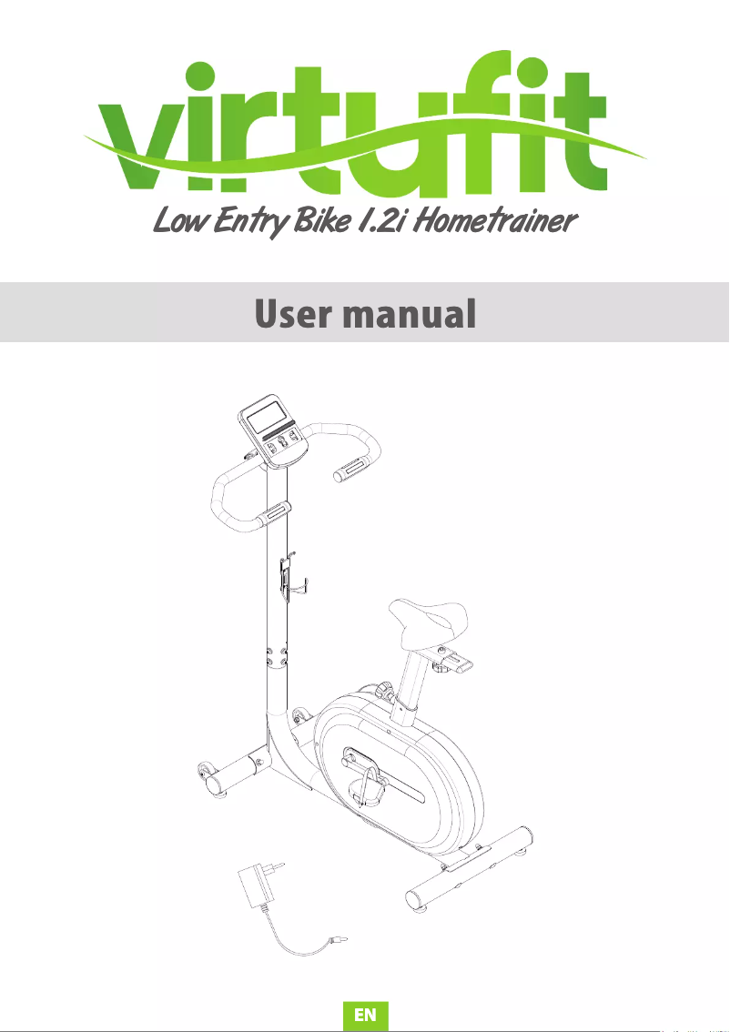 Page 1 de la notice Manuel utilisateur VirtuFit Low Entry Bike 1.2i
