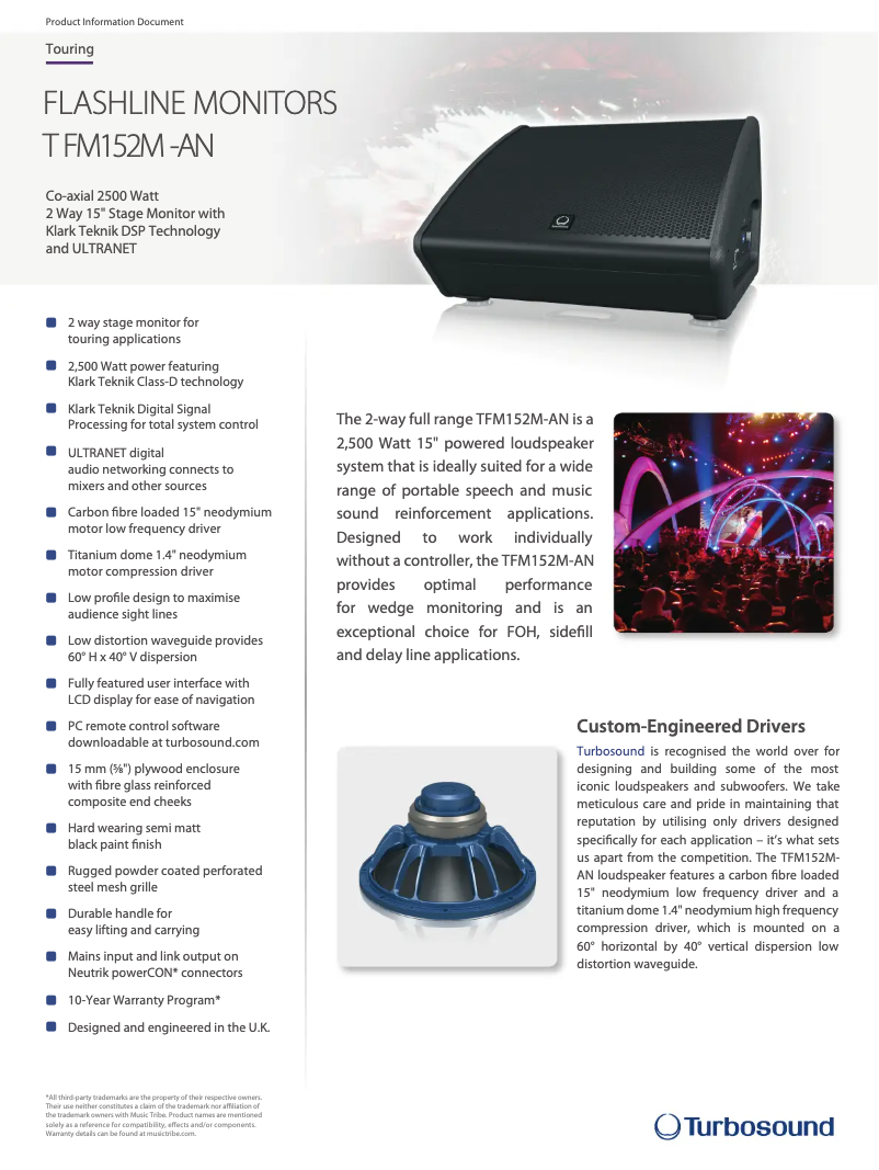 Image de la première page du manuel de l'appareil TFM152M-AN