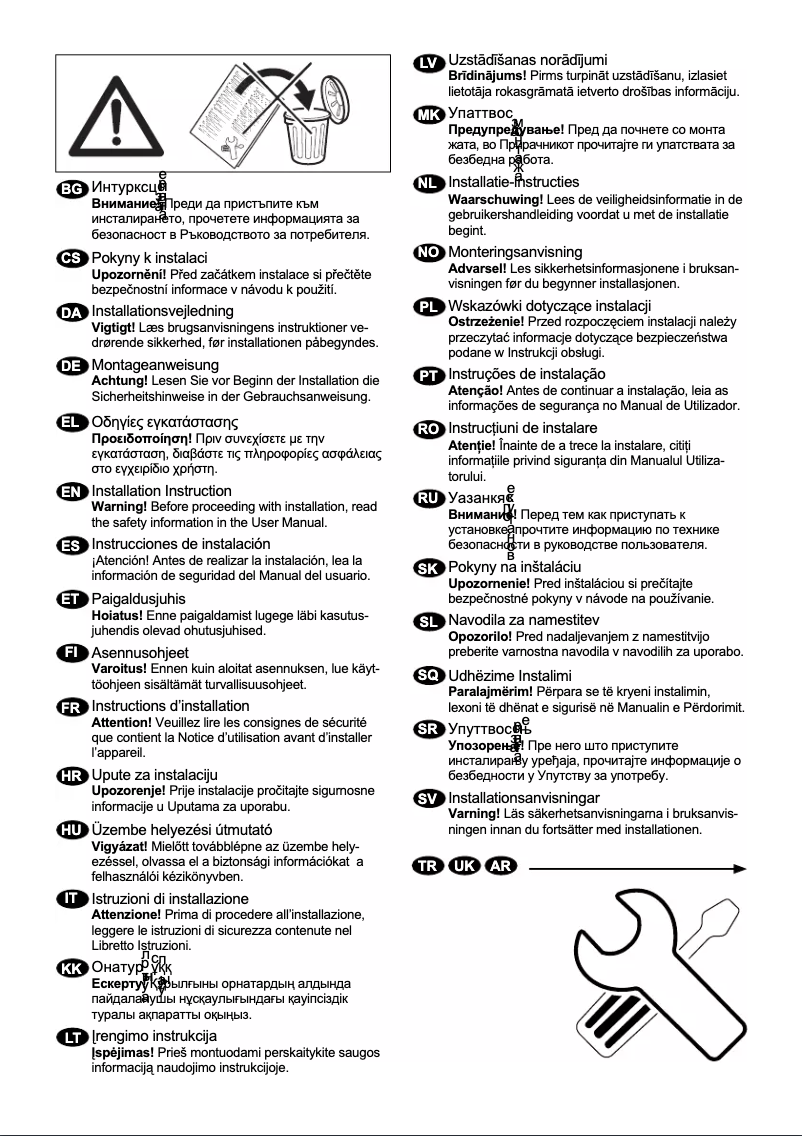 Page 1 de la notice Manuel utilisateur AEG L6470FL