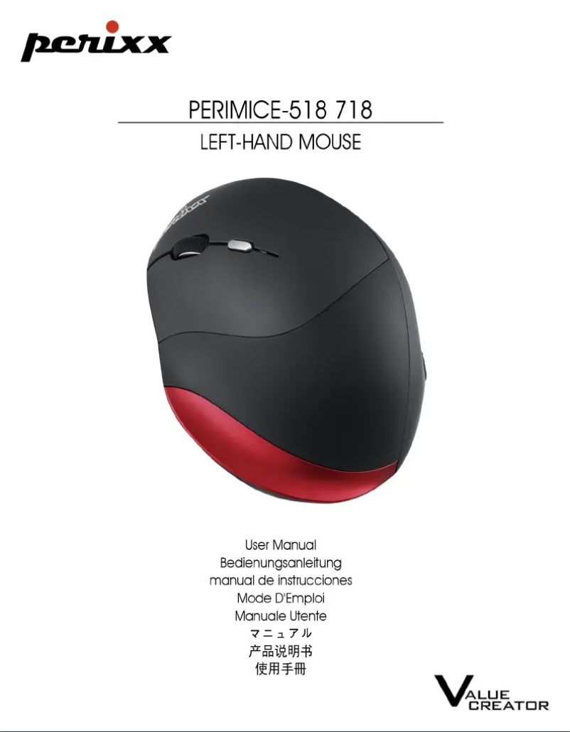 Image de la première page du manuel de l'appareil Perimice-718