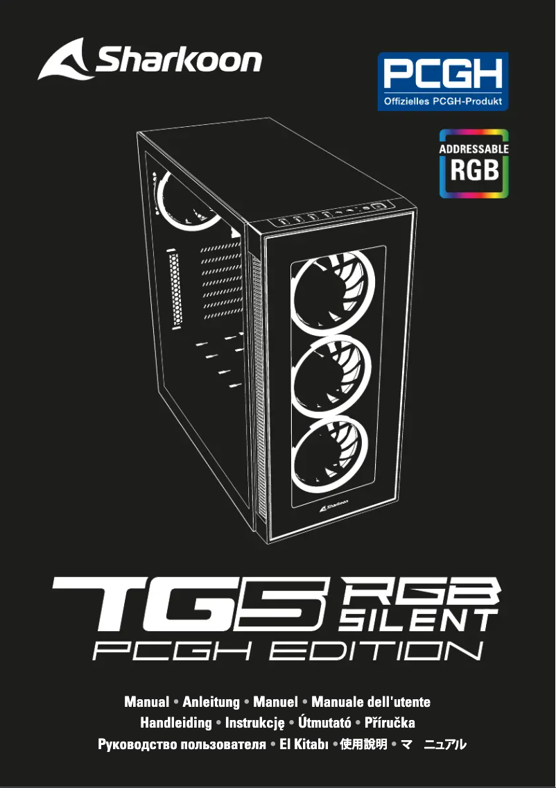 Image de la première page du manuel de l'appareil TG5 RGB Silent