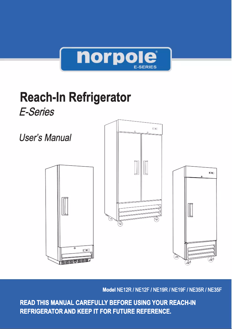 Página 1 del manual Manual de usuario Norpole NE12R