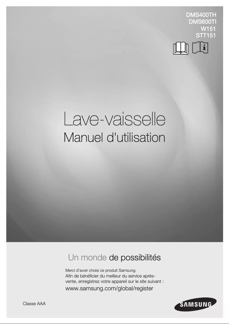 Page n°1 - Manuel utilisateur Samsung DMS600TIX