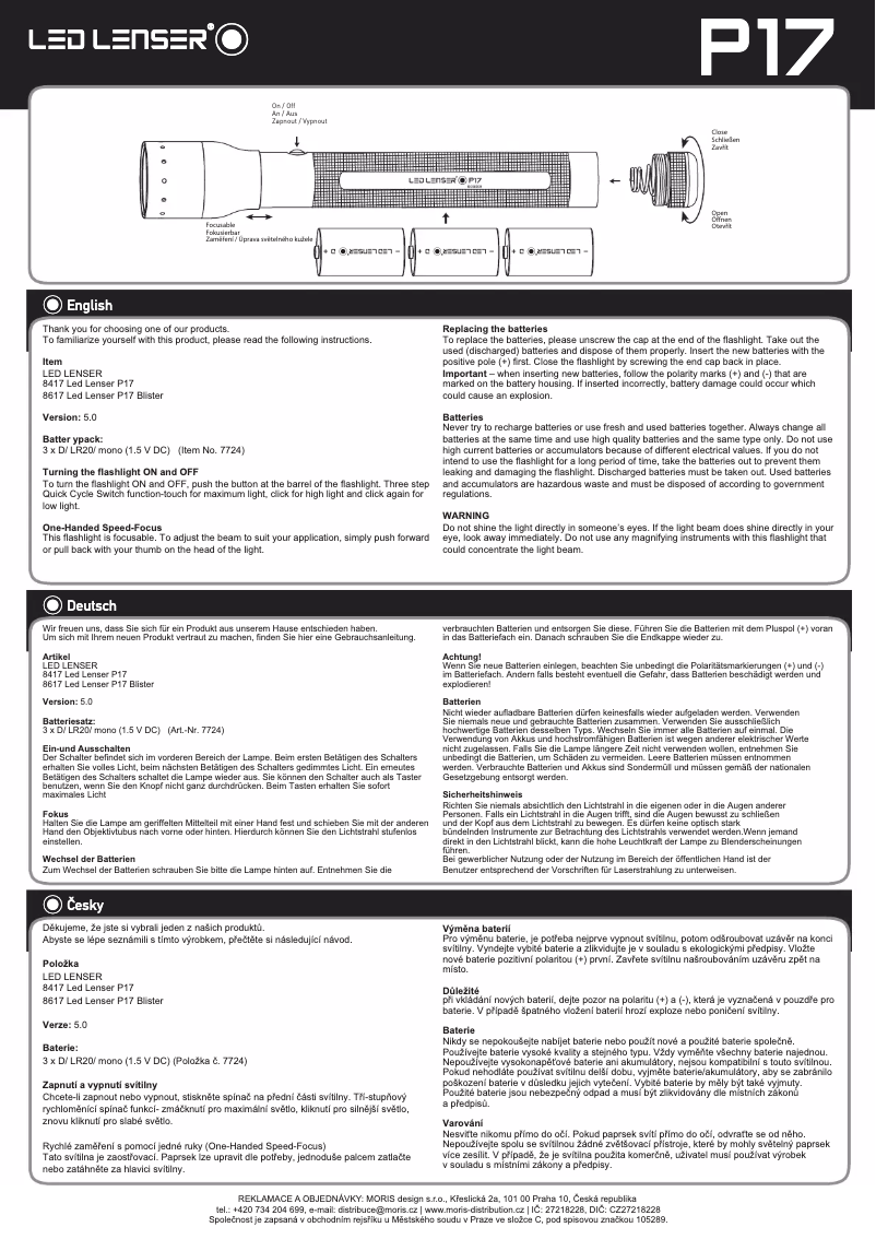 Image de la première page du manuel de l'appareil 8417