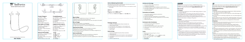 Image de la première page du manuel de l'appareil TT-BH035