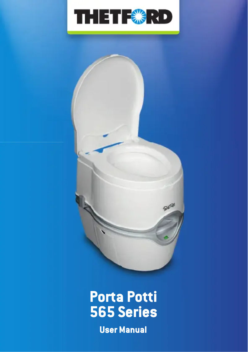 Image de la première page du manuel de l'appareil Porta Potti 565