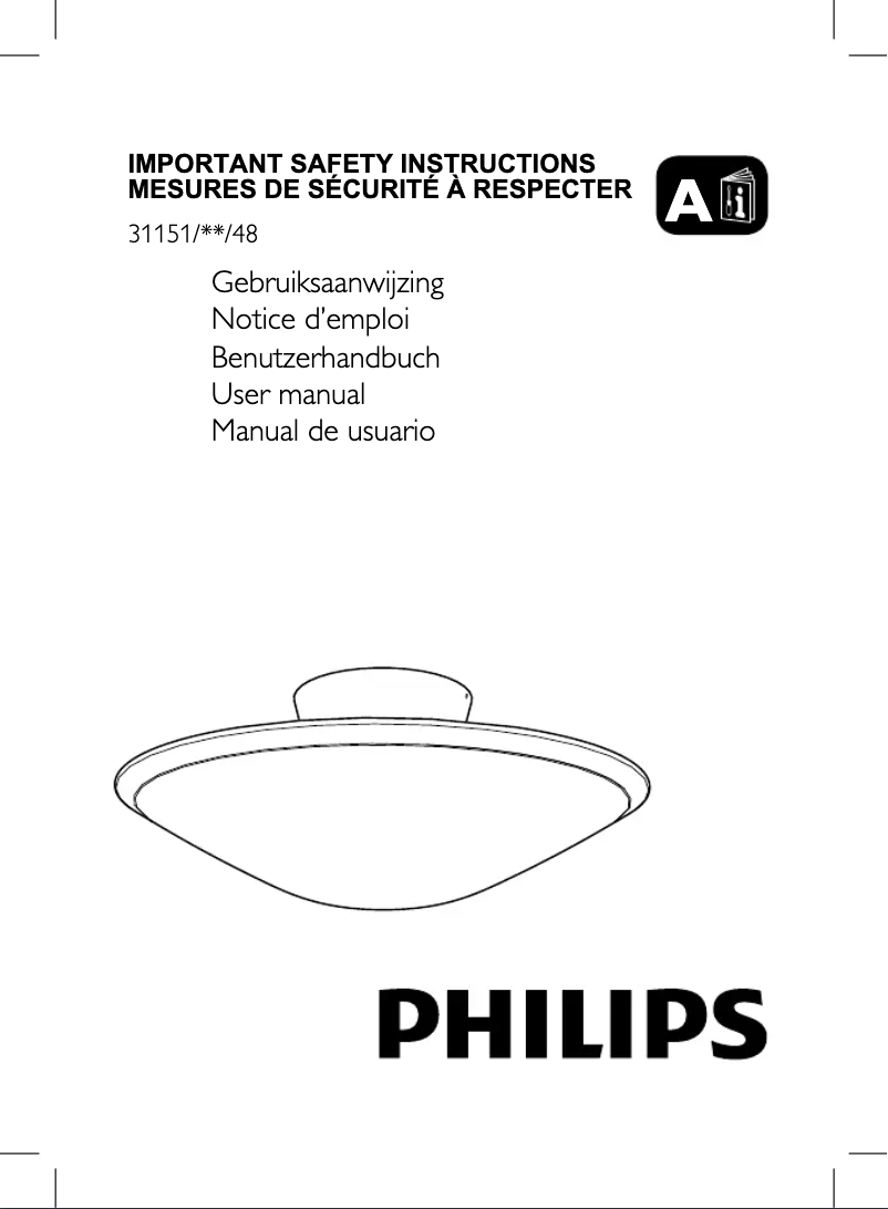 Página 1 del manual Manual de usuario Philips Hue Phoenix
