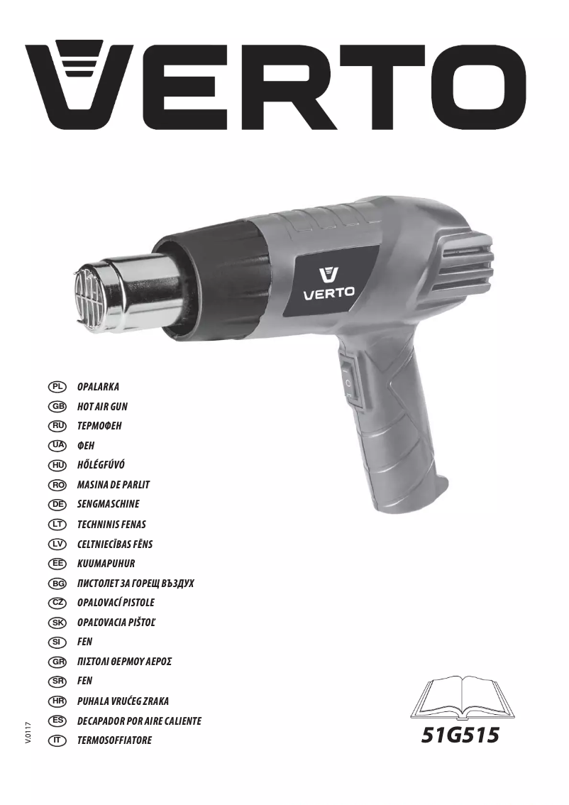 Page 1 de la notice Manuel utilisateur Verto 51G515