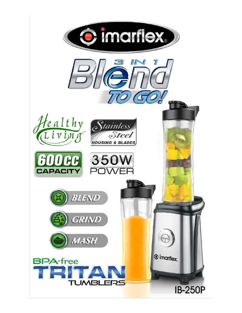 Página 1 del manual Manual de usuario Imarflex IB-250P