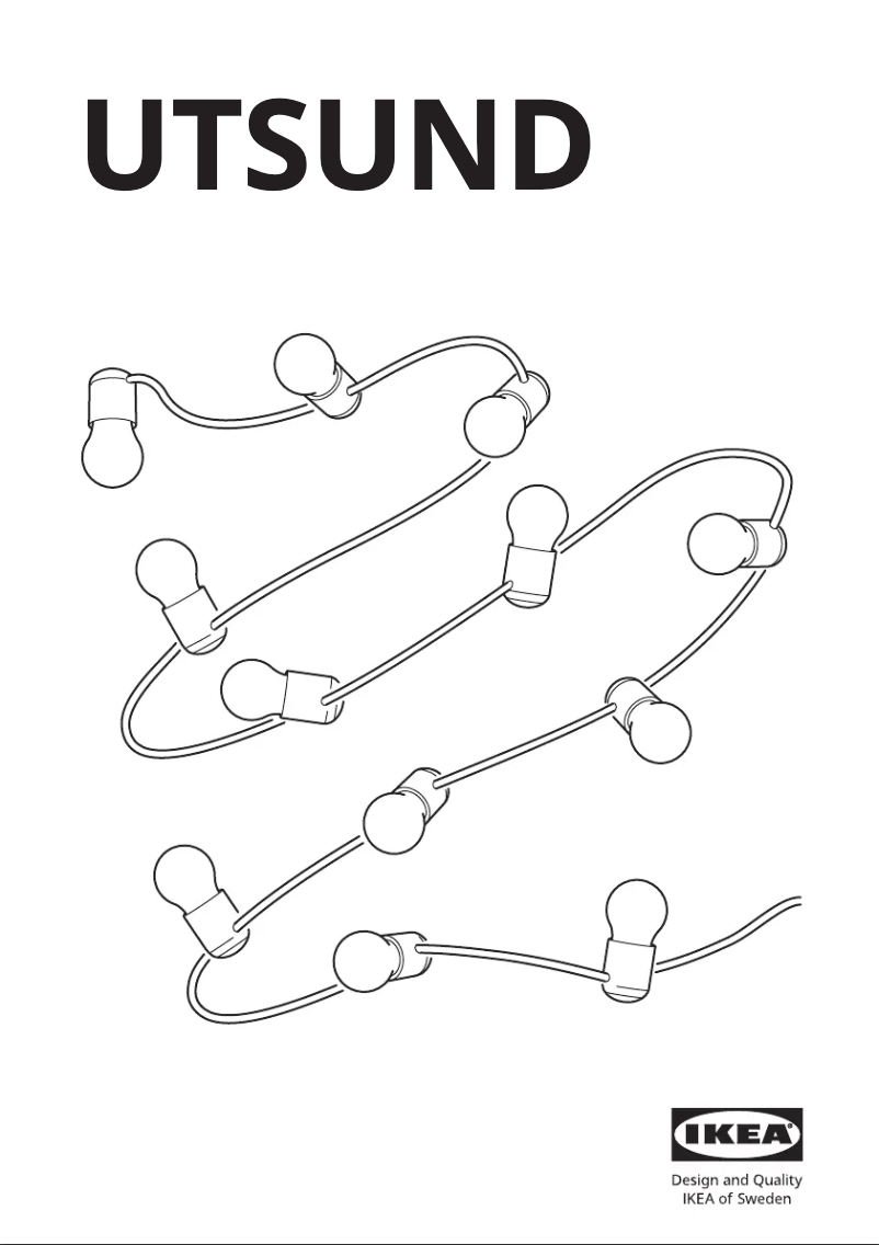 Image de la première page du manuel de l'appareil UTSUND 004.211.33