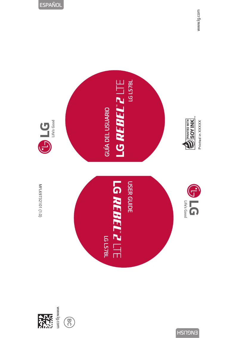 Page n°1 - Manuel utilisateur LG Rebel 2