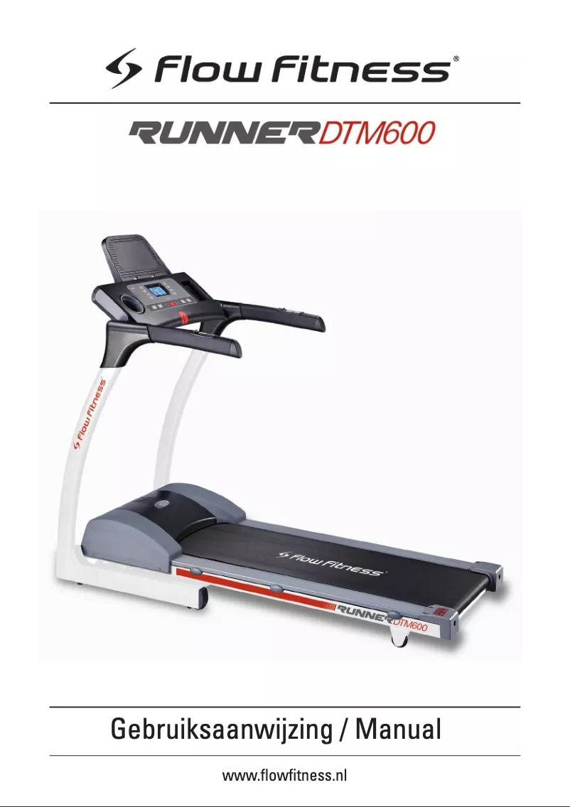 Image de la première page du manuel de l'appareil Runner DTM600