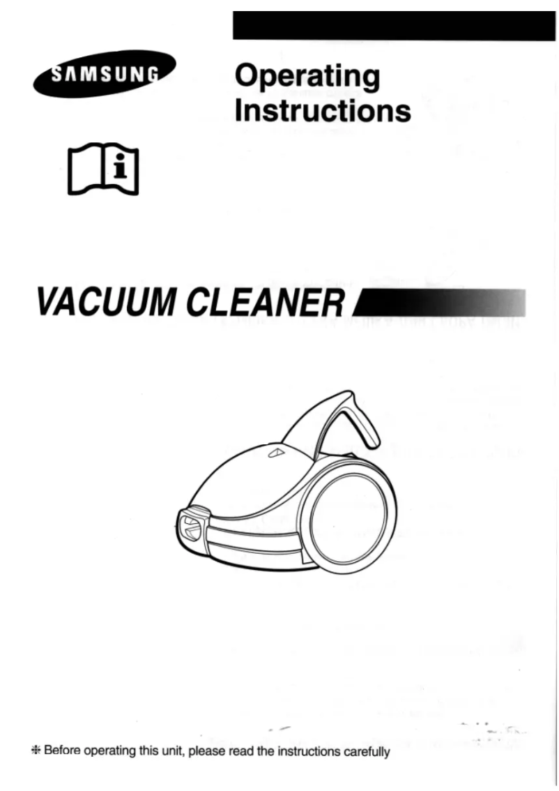 Page n°1 - Manuel utilisateur Samsung VC-6015