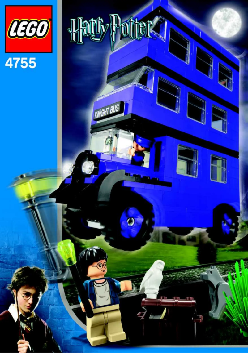 Page 1 de la notice Manuel utilisateur Lego Knight Bus (TM)