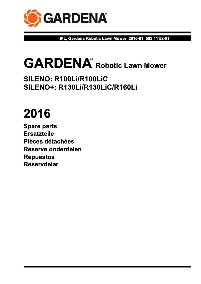 Page 1 de la notice Manuel utilisateur Gardena Smart Sileno+