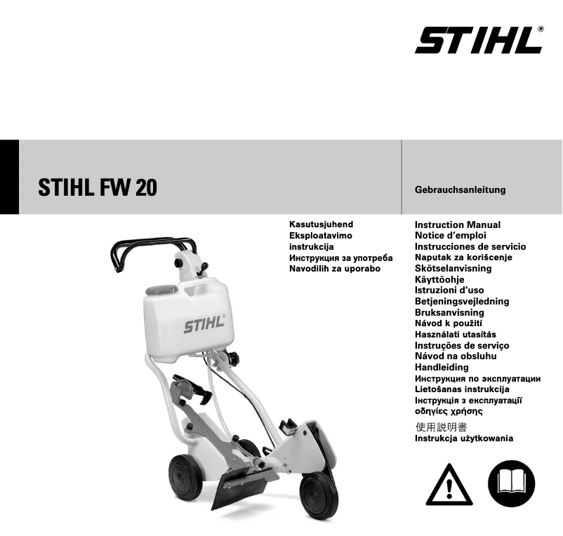 Page n°1 - Manuel utilisateur Stihl FW 20