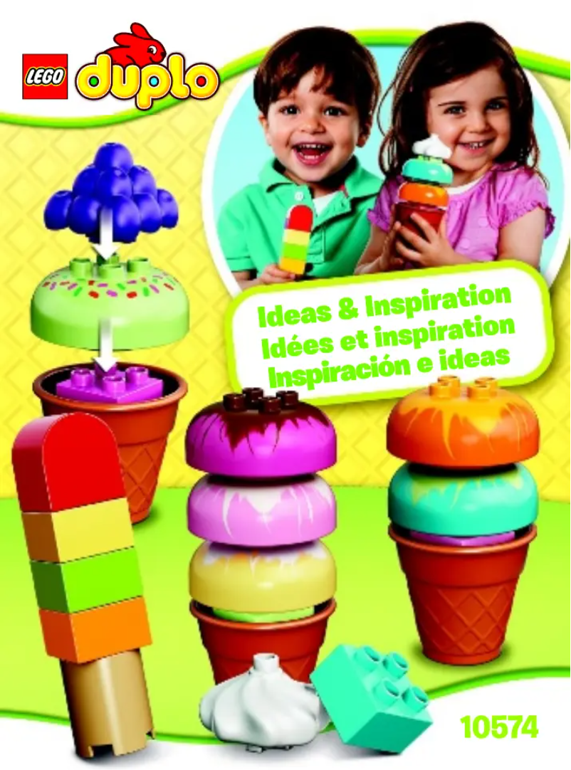 Imagen de la primera página del manual del dispositivo Duplo 10574