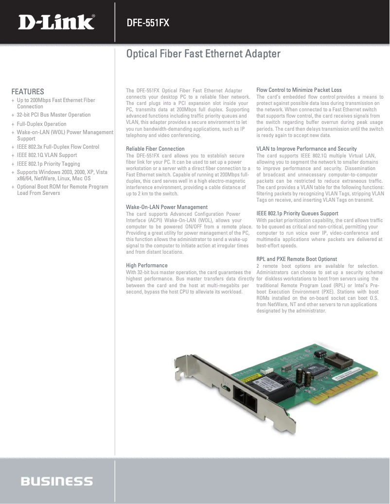 Image de la première page du manuel de l'appareil DFE-551FX