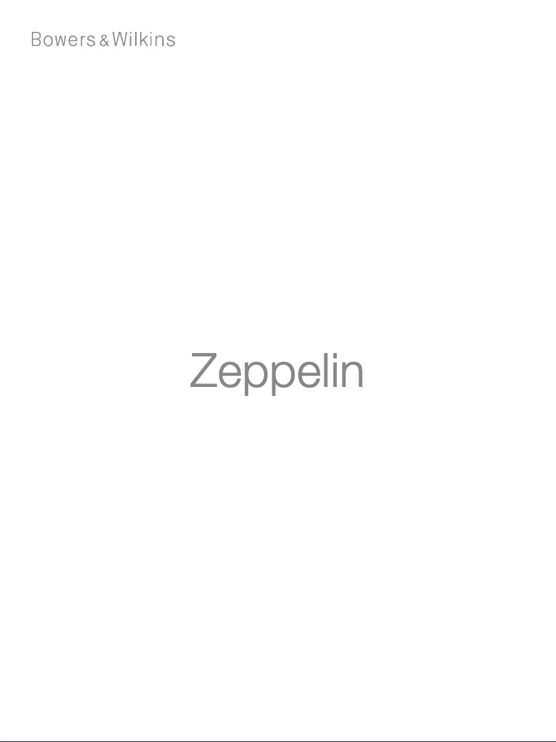 Image de la première page du manuel de l'appareil Zeppelin