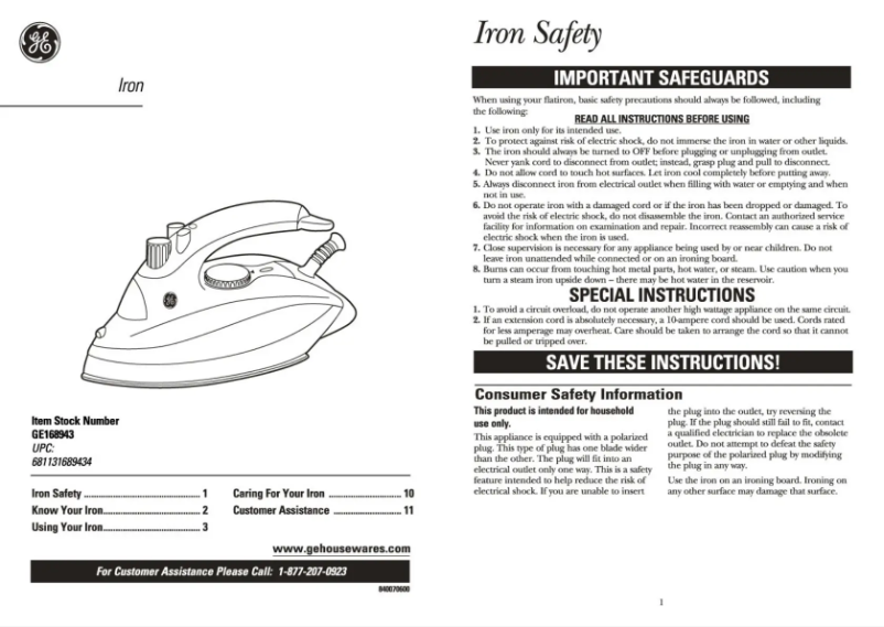 Image de la première page du manuel de l'appareil 168943