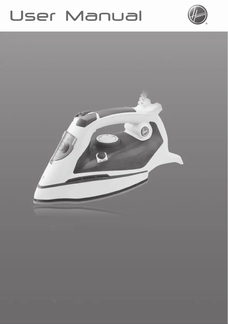 Page n°1 - Manuel utilisateur Hoover IronFlow TIF2800 011