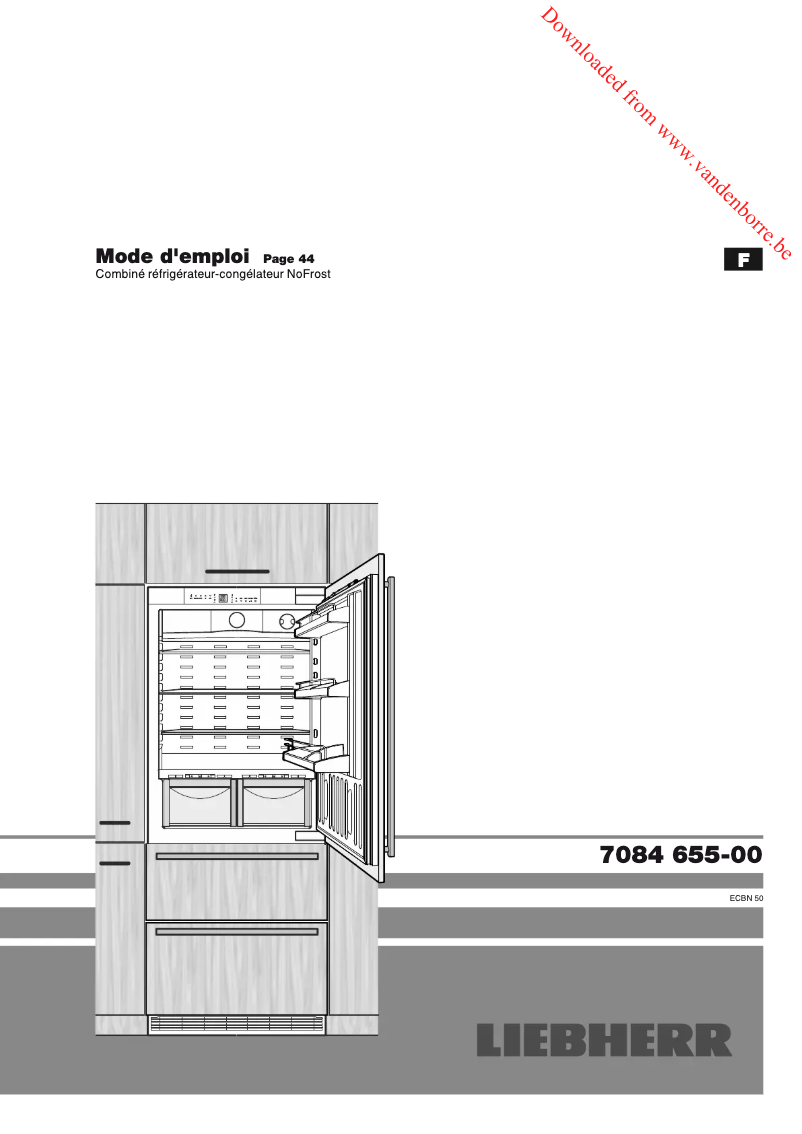 Page 1 de la notice Manuel utilisateur Liebherr ECBN 5066-23617