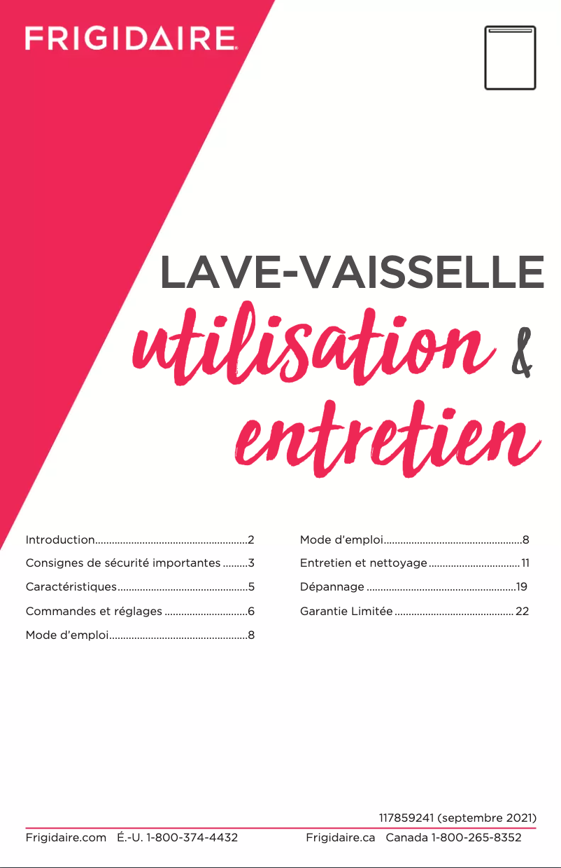 Imagen de la primera página del manual del dispositivo FGIP2479SF