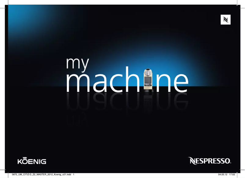 Image de la première page du manuel de l'appareil B03127